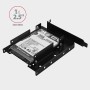 Adapter interni AXAGON RHD-P35 2x2,5" HDD/SSD into PCI position, black