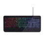 Tastatura GEMBIRD, KB-UML-03 Slim Rainbow backlight multimedia keyboard, USB, USA layout