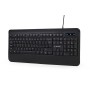 Tastatura GEMBIRD, KB-UML-03 Slim Rainbow backlight multimedia keyboard, USB, USA layout