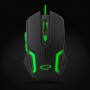 Miš ESPERANZA GAMING FIGHTER 6D MX205, GREEN, 2400dpi, ergonomic, EGM205G