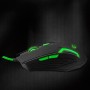 Miš ESPERANZA GAMING FIGHTER 6D MX205, GREEN, 2400dpi, ergonomic, EGM205G