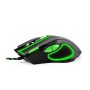 Miš ESPERANZA GAMING HAWK 7D MX401, BLACK-GREEN, 2400dpi, double-click, ergonomic, EGM401KG