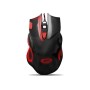 Miš ESPERANZA GAMING HAWK 7D MX401, BLACK-RED, 2400dpi, double-click, ergonomic, EGM401KR