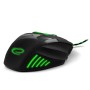 Miš ESPERANZA GAMING WOLF 7D MX201, green, 2400dpi, double-click, ergonomic, EGM201G