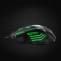 Miš ESPERANZA GAMING WOLF 7D MX201, green, 2400dpi, double-click, ergonomic, EGM201G