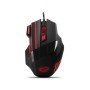 Miš ESPERANZA GAMING WOLF 7D MX201, Red, 2400dpi, double-click, ergonomic, EGM201R