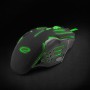 Miš ESPERANZA GAMING APACHE 6D MX403, GREEN, 2400dpi, ergonomic, EGM403G