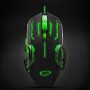 Miš ESPERANZA GAMING APACHE 6D MX403, GREEN, 2400dpi, ergonomic, EGM403G