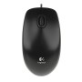 Miš LOGITECH B110, USB, optical, black, 800 dpi, 910-001246, 910-005508