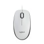 Miš LOGITECH M100, optical, white, 1000 dpi, USB, 910-006764