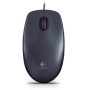 Miš LOGITECH M100, optical, dark, 1000 dpi, 2 tipke, 910-001604/910-005003