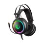 Slušalice sa mikrofonom gaming RAMPAGE STORMY black, 7.1 USB surround