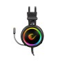 Slušalice sa mikrofonom gaming RAMPAGE STORMY black, 7.1 USB surround