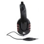 Slušalice sa mikrofonom GEMBIRD gaming, volume control, black/red, GHS-402