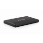 Kućište za externi 2,5" USB 3.0 HDD GEMBIRD brushed aluminum, black, EE2-U3S-3