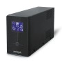 UPS GEMBIRD EG-UPS-034, USB and LCD display 1500 VA 900W, black