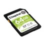 Kingston SD 64GB Class 10 Canvas Select Plus 100MBs Read,Class 10 UHS-I SDS2/64GB