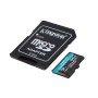 Micro SD card Kingston 64GB CanvasGoPlus r/w 170MB/s/90MB/s with adapter SDCG3/64GB