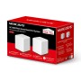 Mercusys Halo H30G(2-pack) AC1300 Whole Home Mesh Wi-Fi System, 400 Mbps at 2.4 GHz + 867 Mbps at 5 GHz, 2× Internal Antennas, 2