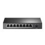 SWITCH TP-Link Tl-SF1008P, 8-port 10/100Mbps Desktop PoE Switch, 8 10/100Mbps RJ45 ports including 4 PoE ports, 57W PoE Power su