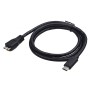 USB 3.0 kabal Type-C MicroBM/CM, 1m, BLACK, GEMBIRD CCP-USB3-mBMCM-1M