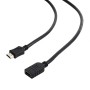 HDMI extension kabl, GEMBIRD, CC-HDMI4X-10, M-F, v.2.0, 3m, support Ethernet, 3D