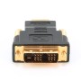 HDMI adapter GEMBIRD A-HDMI-DVI-1, HDMItoDVI M-M gold conn. bulk