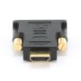 HDMI adapter GEMBIRD A-HDMI-DVI-1, HDMItoDVI M-M gold conn. bulk