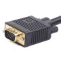 Video spliter GEMBIRD 1 to 2 VGA, 2xHD15F, 1xHD15M, 0,2m, black, CC-VGAX2-20CM