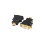 HDMI adapter A-HDMI-DVI-3, HDMItoDVI M-F gold conn., BULK, GEMBIRD