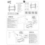 Zidni nosač GNC PSW698ST, 26"-55", 30kg, VESA 400x400, nagib, low profile 25mm