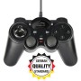 Game Pad SPEEDLINK THUNDERSTRIKE USB, black for PC, black, SL-6515-BK