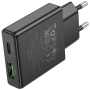 hoco. Punjač kućni, brzi, PD20W + QC3.0 Dual Port - N38 Delgado EU