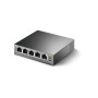 TP-Link TL-SG1005P 5-Port Gigabit Unmanaged Switch with 4-Port PoE+, 802.3af/at PoE+, 65W PoE Power supply, 802.1p/DSCP QoS for 