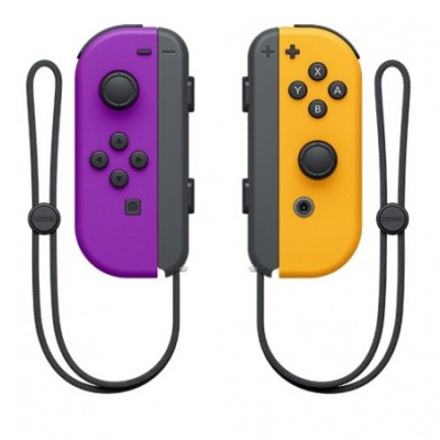 Nintendo Switch Joy-Con Pair Neon Purple + Neon Orange