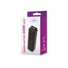 Power Bank Setty 2600mAh Black