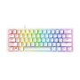 Tastatura Razer Huntsman Mini - Mercury Edition - 60% Optical Gaming Keyboard (Clicky Purple Switch) RZ03-03390300-R3M1