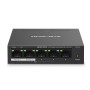 SWITCH Mercusys MS105GP 5-portni gigabitni stoni prekidač sa 4-porta PoE+, 4×Gigabit PoE+ porta, 1×Gigabitni port bez PoE, 65 W 