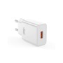 Kucni punjac XO L127 ulaz USB-A QC 18W white + type-C cable